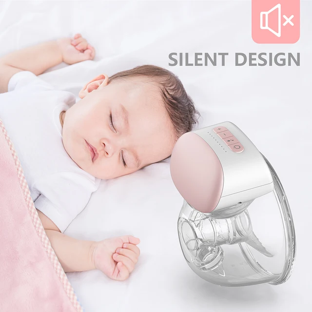 2/1pcs BB-P1 Wearable Breast Pump Hands Free Electric Portable Wearable Breast Pumps BPA-free Breastfeeding Milk Collector 3