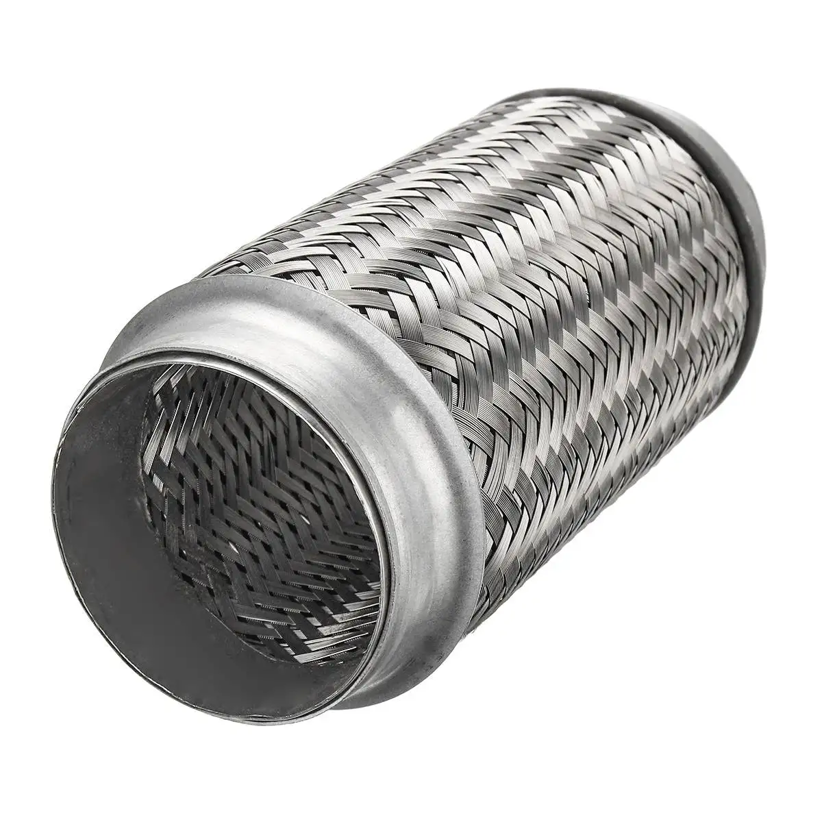 76 мм * 203 двухслойный автомобильный глушитель выхлопной трубы из нержавеющей