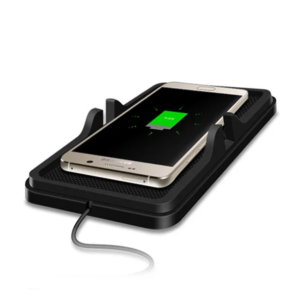 Беспроводное зарядное устройство нескользящий Силиконовый коврик для зарядки