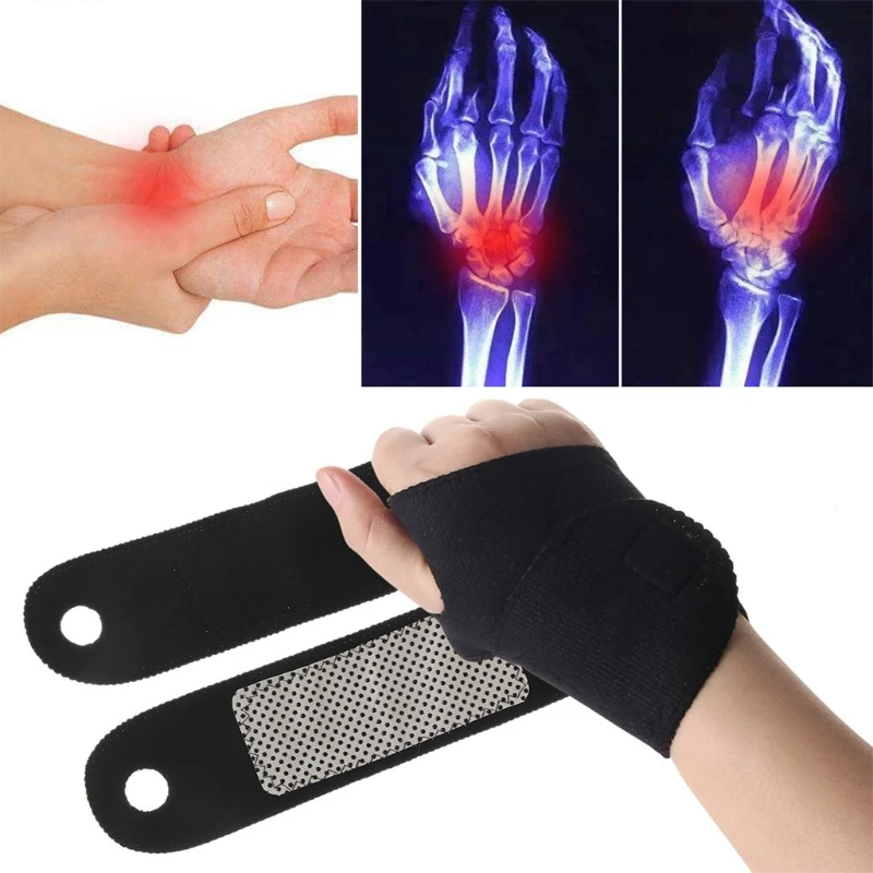 

Magnetic Therapy Self-Heating Wrist Support Brace Heated Pain Relief Wristband