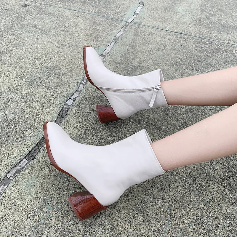 Шикарные женские ботинки блестящая обувь из искусственной кожи сезон осень зима