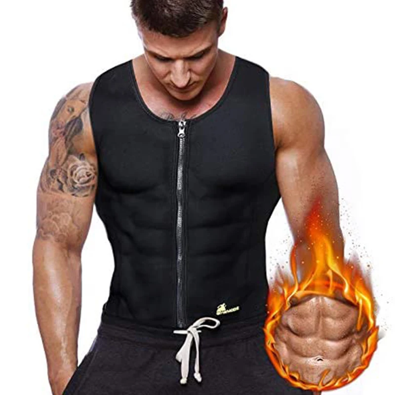 Мужской тренировочный костюм Miss Moly шейпер для талии сауны пота пояс похудения