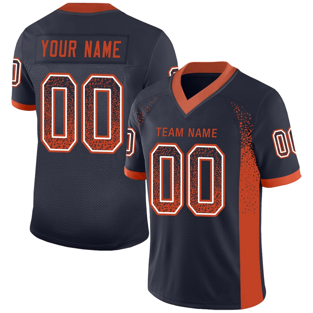 Wholesale Custom Sublimation Football Jersey Design Quick Dry Printing Team Name Number Men&Youth