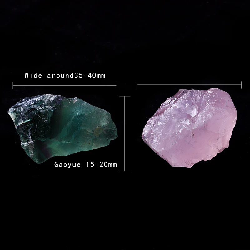 Натуральный розовый кристалл флюоритовая Хрустальная aura лечебный 100 г для