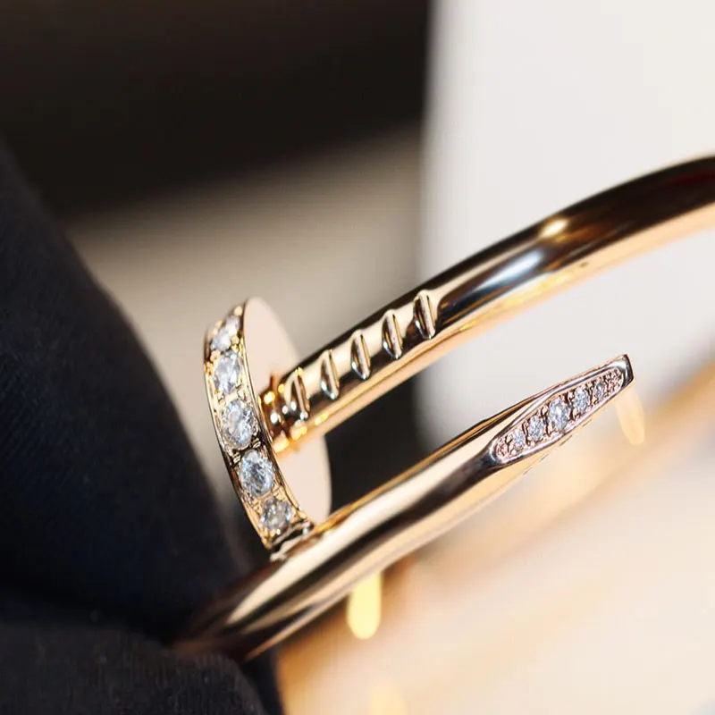 

925 Sterling Silver Bracelet Rose Gold Silver Color Luxury Brand High Quality Charm Couples Style Fashion Lady Anniversary Gift