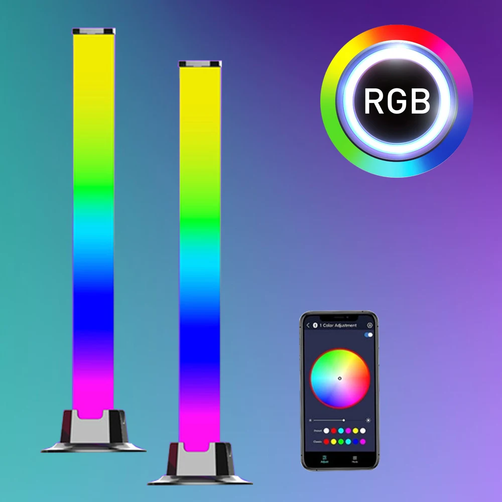 

2 шт., RGB-подсветильник ка для телевизора, со звуковым управлением