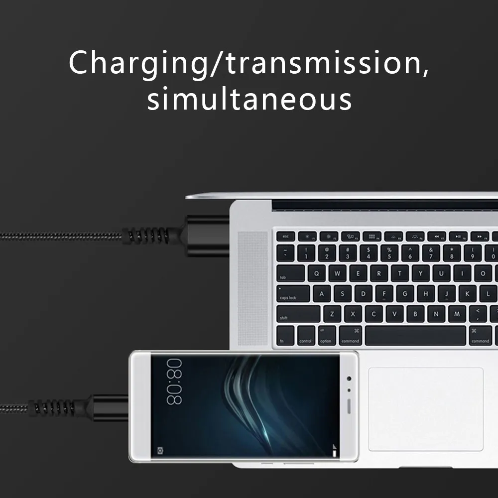 KISSCASE Micro USB кабель 2.4A Быстрая зарядка Android мобильный телефон зарядный для samsung S7 S6