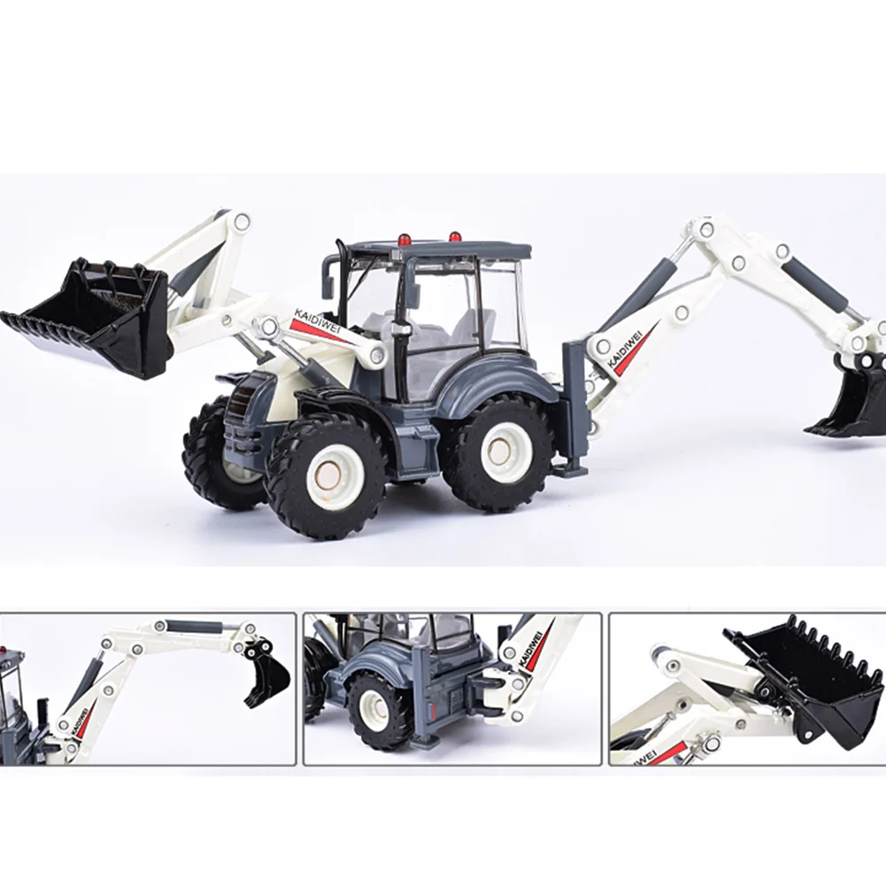 Pokich Радиоуправляемый автомобиль игрушки 1:50 имитационная модель Backhoe ковш для