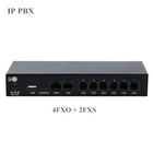 Новое поступление ip-атс UC200-15 с 60 SIP пользователей, 15 одновременных вызовов VOIP SIP АТС телефонная система для среднего и маленького офиса