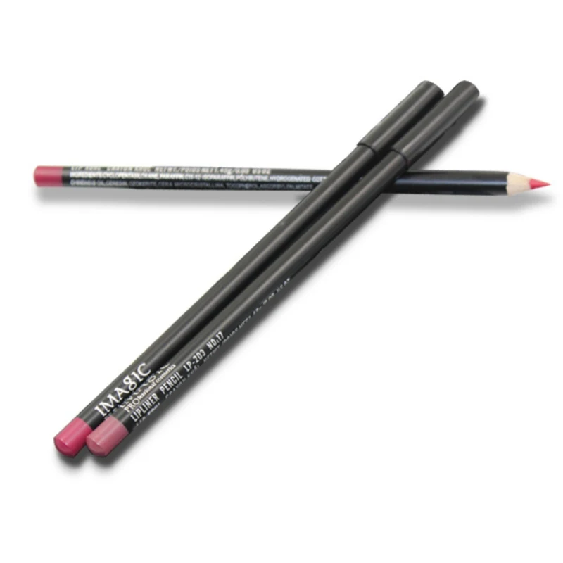 12 шт./компл. разноцветные вечерние подводки для губ Карандаш функциональный