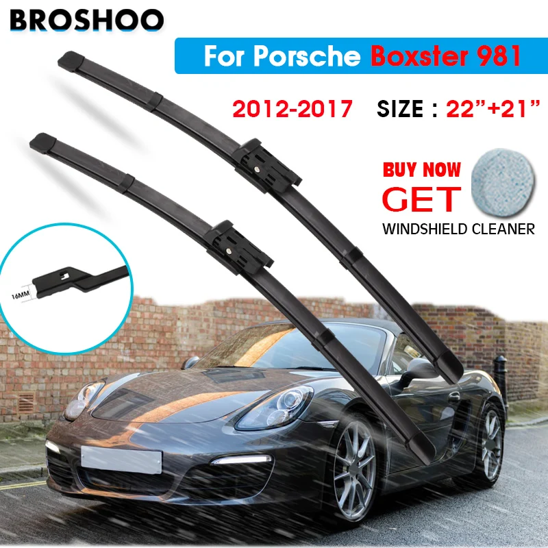 Щетка стеклоочистителя для автомобиля Porsche Boxster 981 22 &quot+ 21&quot 2012-2017 Авто