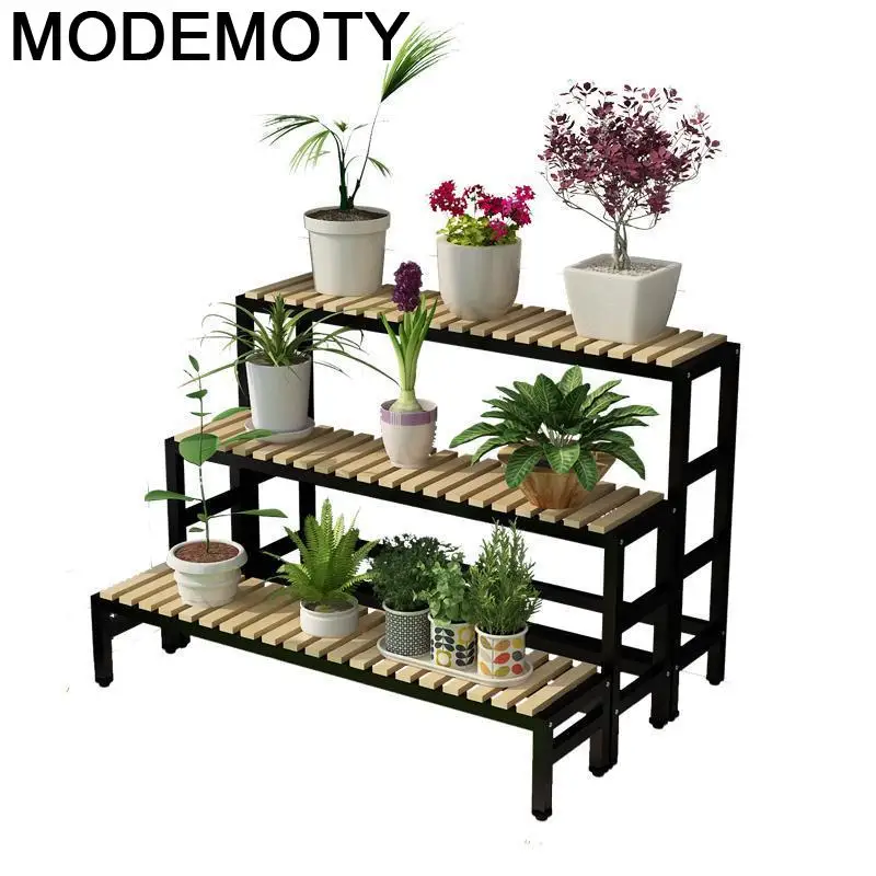 

For Estante Para Flores Huerto Urbano Madera Escalera Estanteria Plantas Plant Rack Balcony Shelf Stojak Na Kwiaty Flower Stand