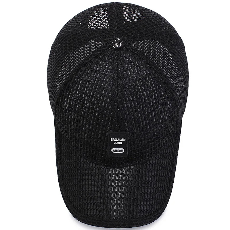 Летняя бейсбольная кепка высшего уровня для мужчин дышащая сетчатая Кепка