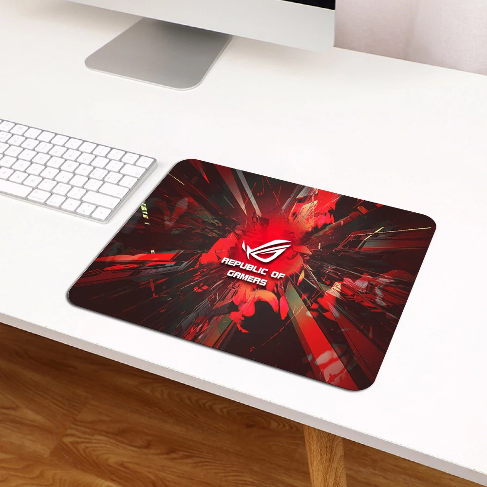 

ASUS ROG Gaming Accessories Computer Mouse Pad Small PC Gamer Mausepad Carpet Desk Mat Keyboard Rubber Decoracion CS GO Mousepad