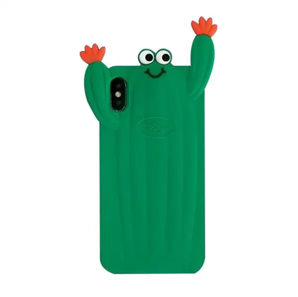 Черный, темный, крутой, мультяшный, милый, 3D мягкий чехол, силиконовый чехол для телефона для iPhone 11 Pro Max X XS XR 8 6 6S 7 Plus - Цвет: 6