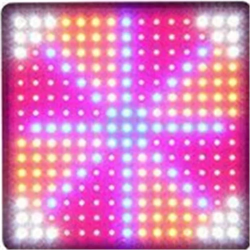 mixed colour 1000 Вт Светодиодный светильник для выращивания, лампы для выращивания, полный спектр, 225 шт., светодиодный растительный светильник ing Veg/Bloom state для комнатных растений, цветов, рассады - Испускаемый цвет: mixed colour