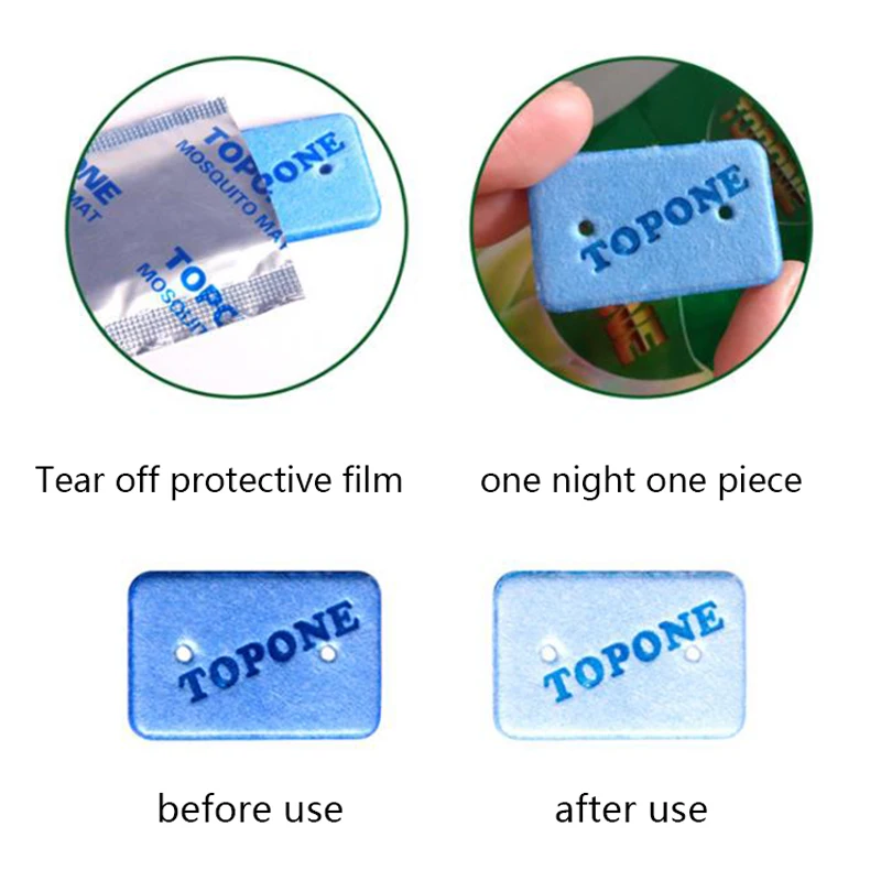 30 шт. Электрический москитный коврик Убийца против комаров насекомых Репеллент