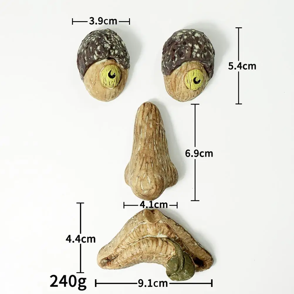 Новое украшение для лица с изображением дерева двора искусство 3D работы живые