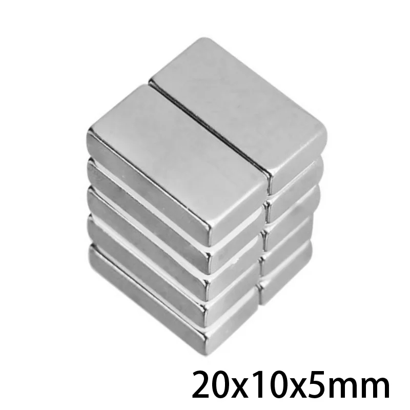 Неодимовые магниты 5 ~ 100 шт. 20x10x5 мм | Обустройство дома