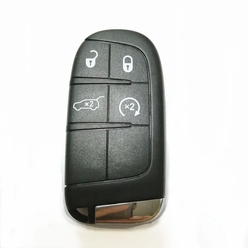 Оригинальный Автомобильный ключ 2 шт./лот 2/4 кнопок для J-eep Compass key 433 МГц 4A chip 2017 + с