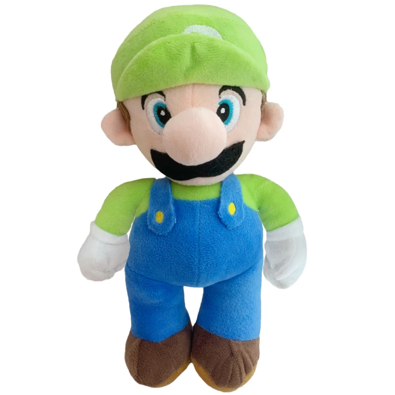 Милые плюшевые игрушки в стиле Super Mario Bros фигурка из аниме фильма Луиджи сантехер