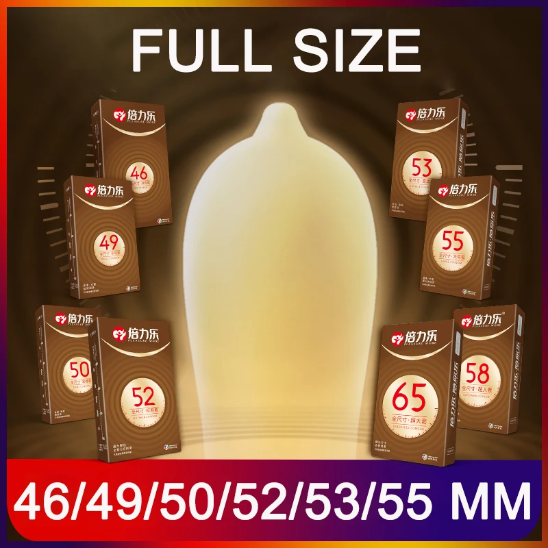 10 шт. Секс игрушки размера плюс презервативы для Для мужчин/46/49 50/52/55 мм небольшого