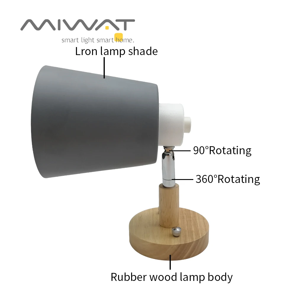 Светодиодная настенная лампа в скандинавском стиле креативный настенный