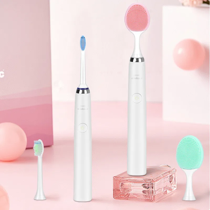 

Электрическая зубная щетка, сменная щетка для чистки лица, подходит для ухода за лицом