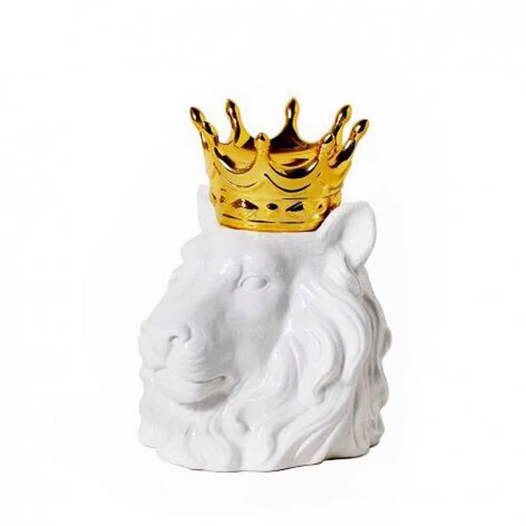 Хорошо рекомендую Канадская Золотая Корона керамический орнамент льва стеллаж