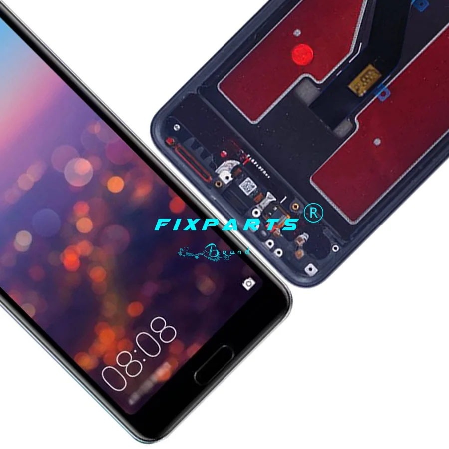 TFT ЖК дисплей с рамкой для Huawei P20 Pro Сенсорный экран дигитайзер сборка CLT AL01 Plus