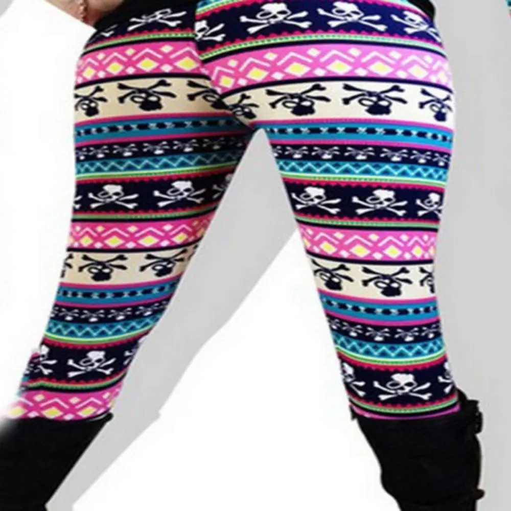 Fashion Women's HOT Leggings Pants Print High Waist Happy Christmas Party Long Ladies Xmas Trousers Stretch | Дом и сад