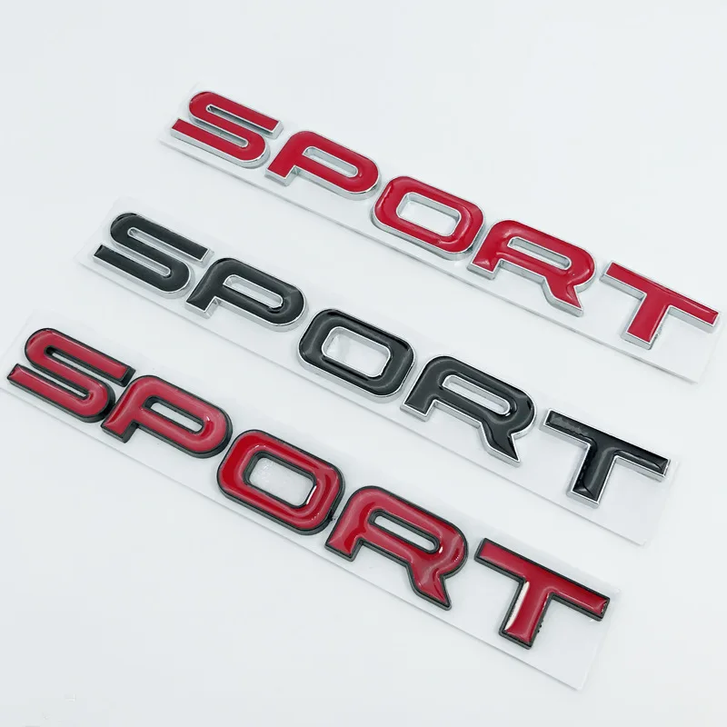 1 шт. спортивные буквы из металлического сплава хромированный автомобильный