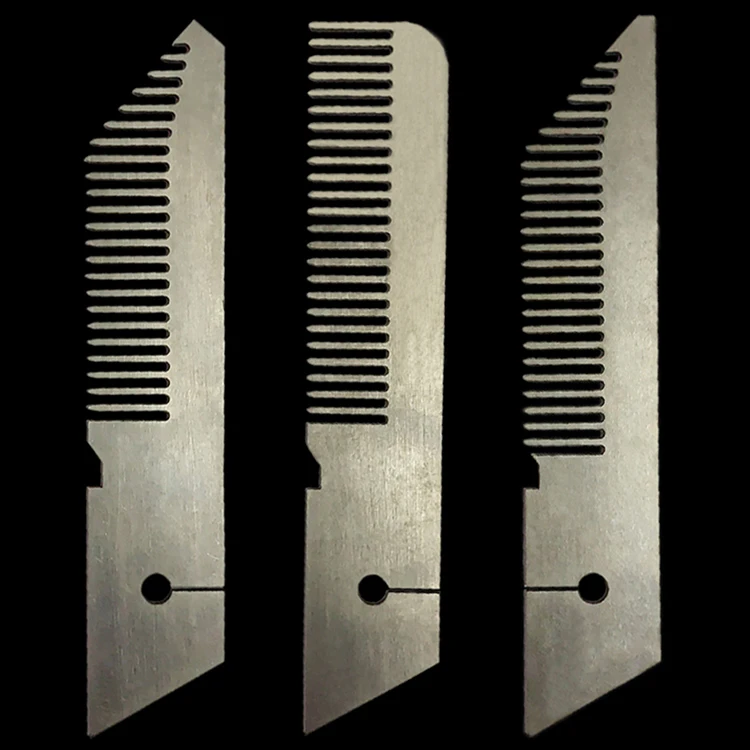 Универсальный нож лезвие для расчесывания титановый переносной расческа волос