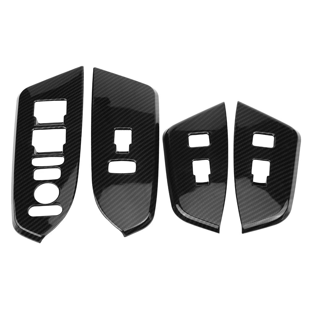 

4pcs Car Styling Inner Window Switch Panel Cover Trim Fit for Honda CRV CR-V 2017 Fit for Left Hand Driver