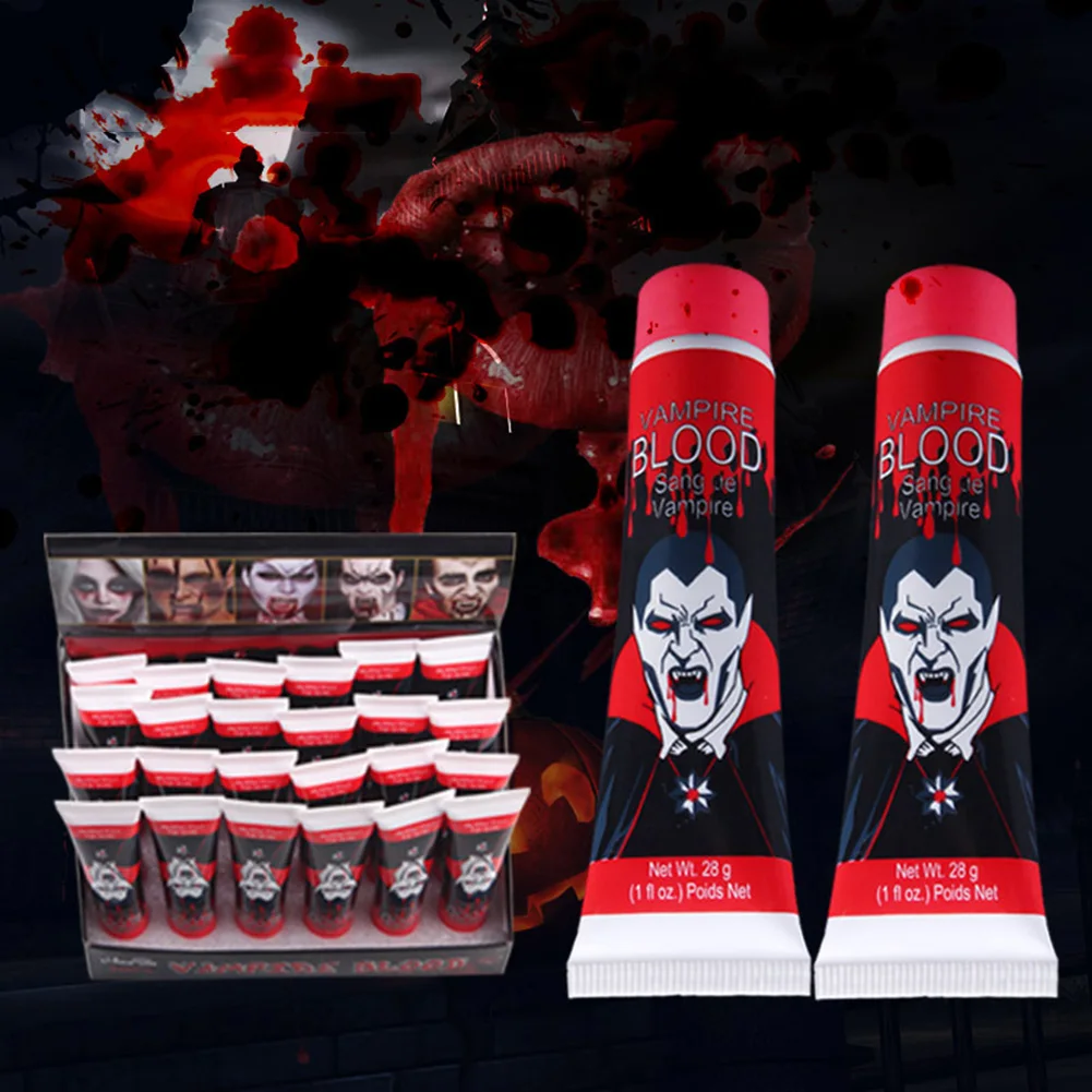 Поддельные шрамы для крови на Хэллоуин поддельные кровоподтеки макияж краска