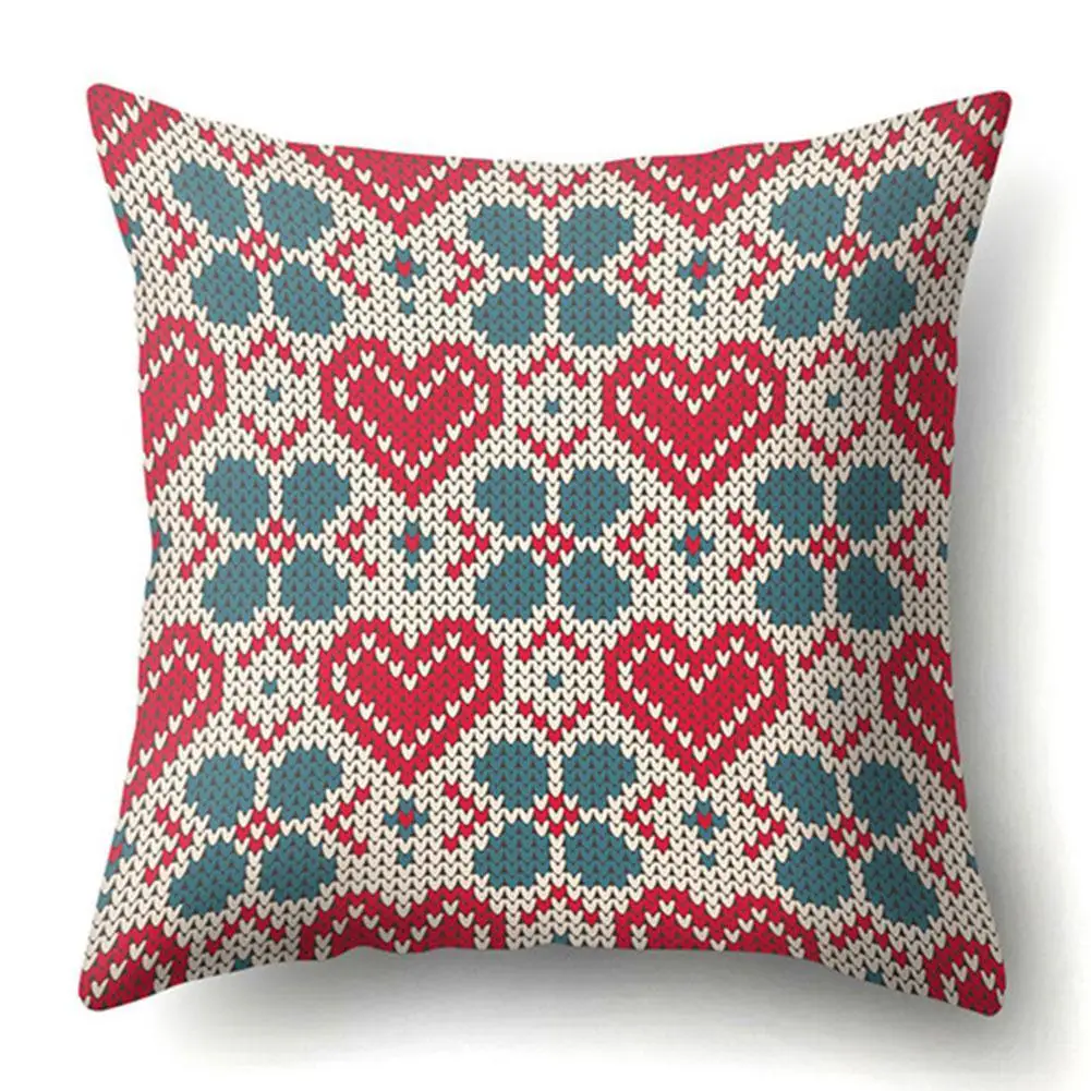 

45*45CM Square Fashion Geometry Decorative Pillow Case Sofa Bed Chair Throw Pillowcase Cushion Covers For Home Office Car Decor