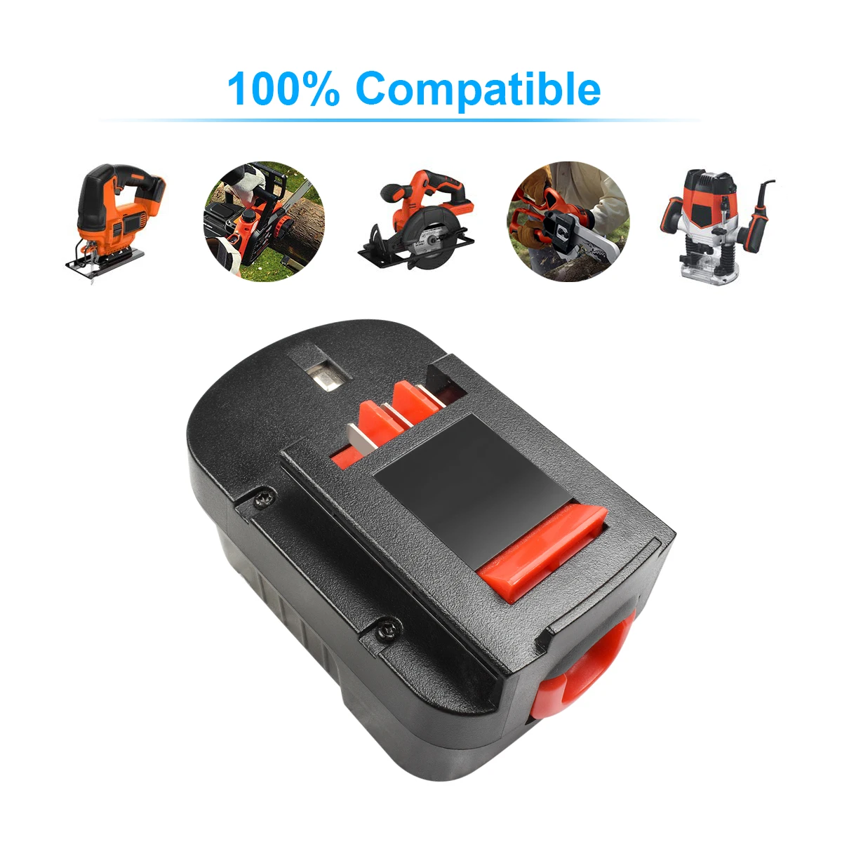 Аккумулятор Turpow для Black &amp Decker 14 4 В 3500 мАч электроинструмента BD-1444L/BPT1048/FSB