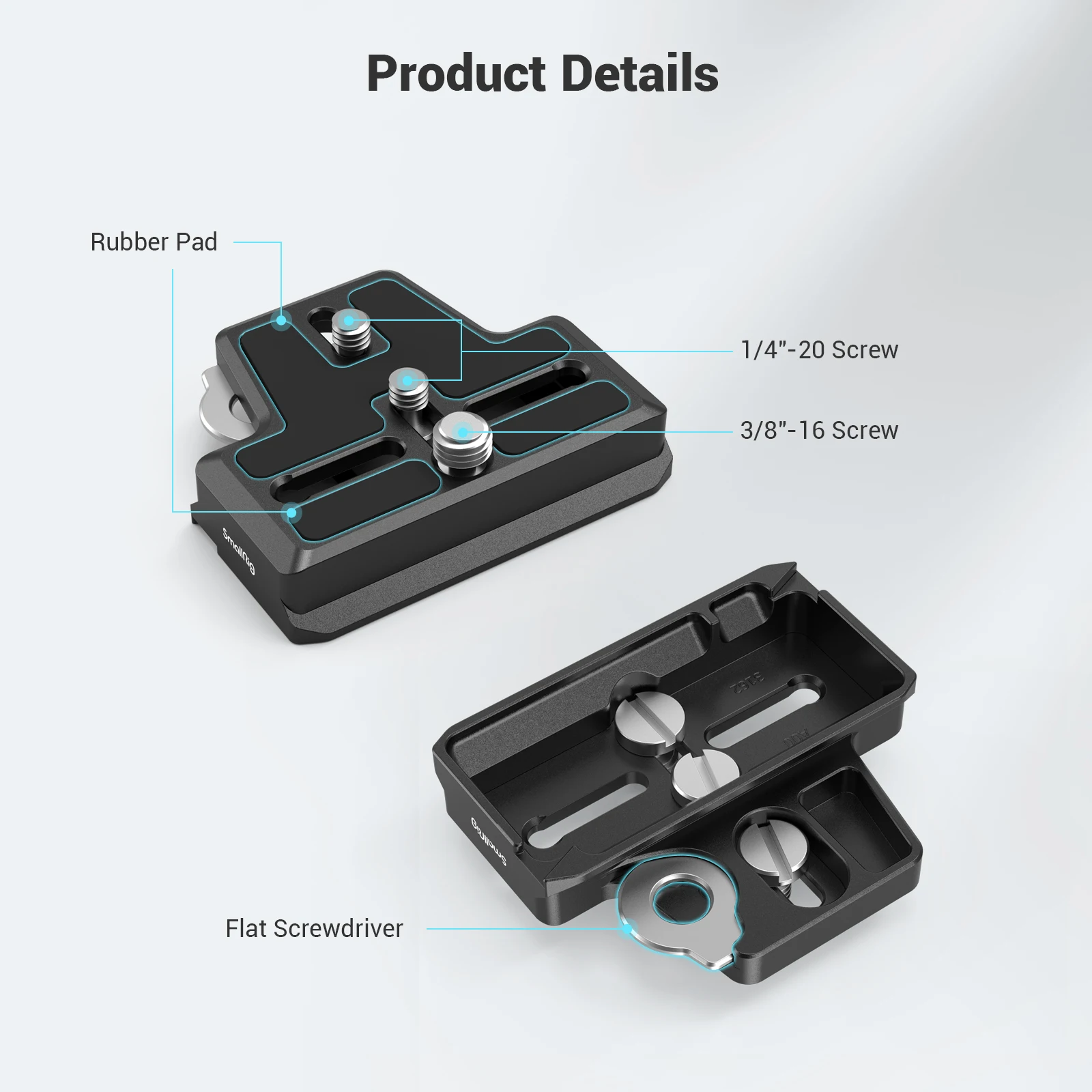 

Расширенная пластина быстрого крепления Arca-Type для DJI RS 2 и RSC 2 Gimbal