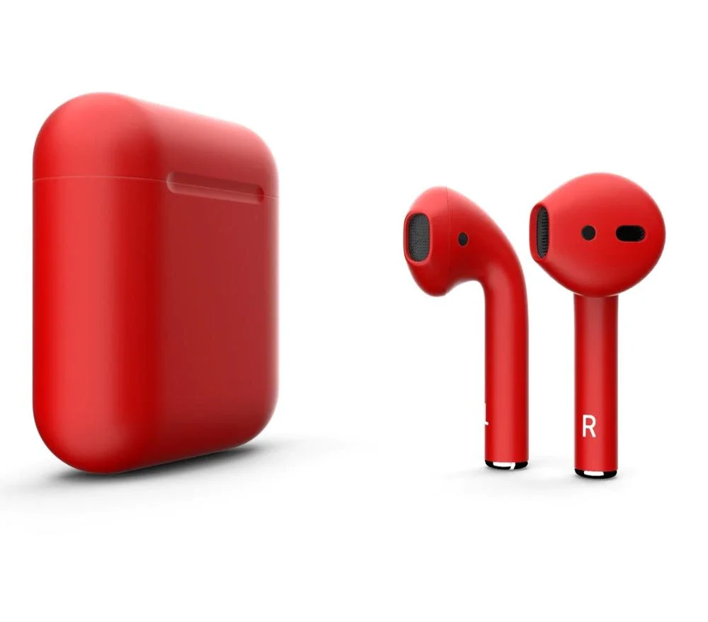 RED Оригинальные Tws Bluetooth наушники Hight Version Беспроводные наушники с зарядной коробкой Mini 5,0 стерео 8d наушники для Xiami - Цвет: RED