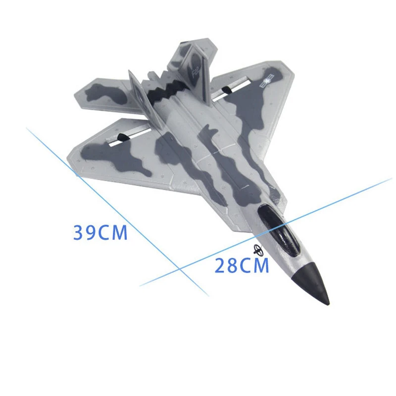 

F22 RC Glider Fixed wing Hand throwing foam Gyro plane Model electronics outdoor Professional Remote control Glider Toys for boy