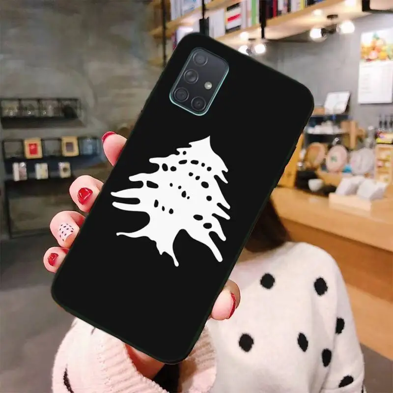 Чехол для телефона PENGHUWAN с ливанским флагом Samsung Galaxy A21S A01 A11 A31 A81 A10 A20E A30 A40 A50 A70 A80 A71