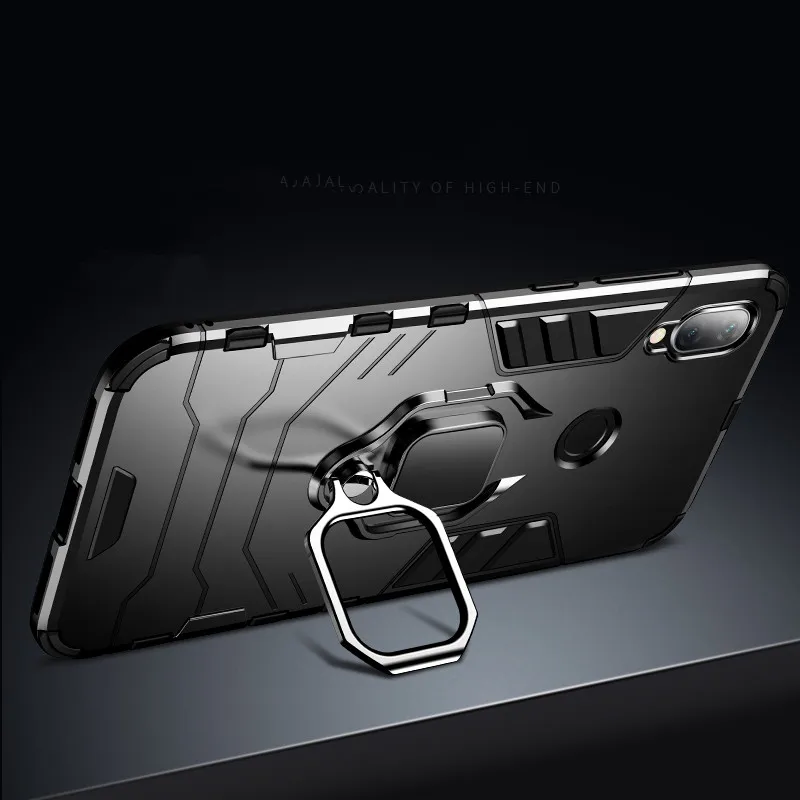 Xiaomi Mi 9 Lite A3 Lite Гибридный противоударный бронированный автомобильный чехол для телефона с кольцом-подставкой для Mi A3Lite 9 Lite CC9 CC9E чехол-Кобура