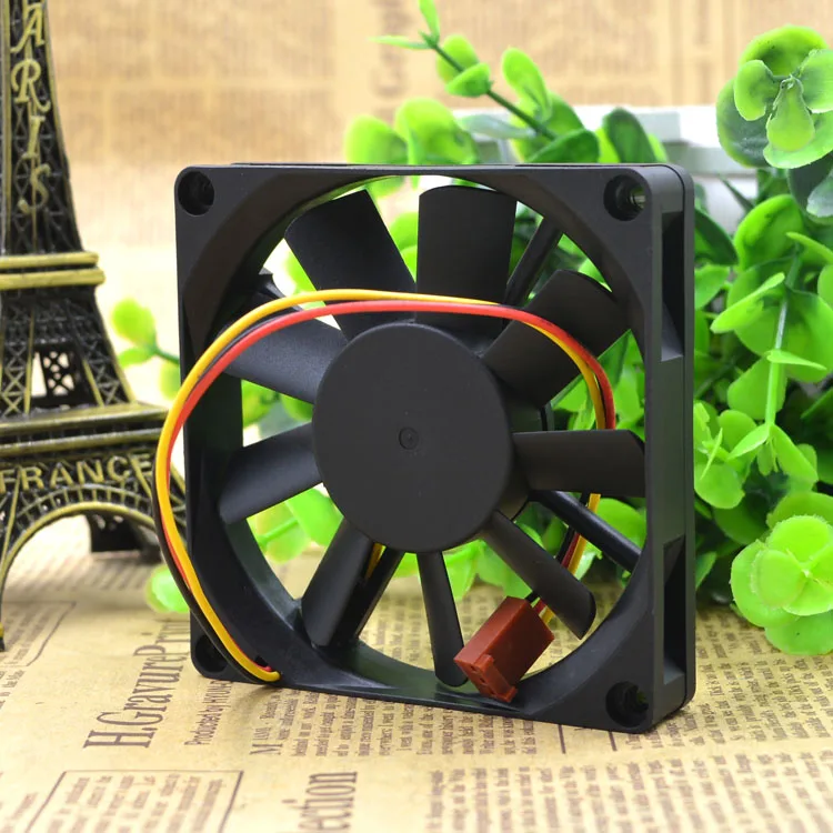 

Bai Rui Bi-Sonic Sp801512hm Dc12v 0.45a 3-Wire 8cm/cm Ultra-Thin Case Fan