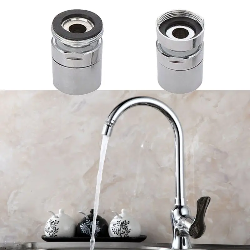 New Brass Water Saving Tap Faucet Aerator Sprayer Attachment with 360-Degree