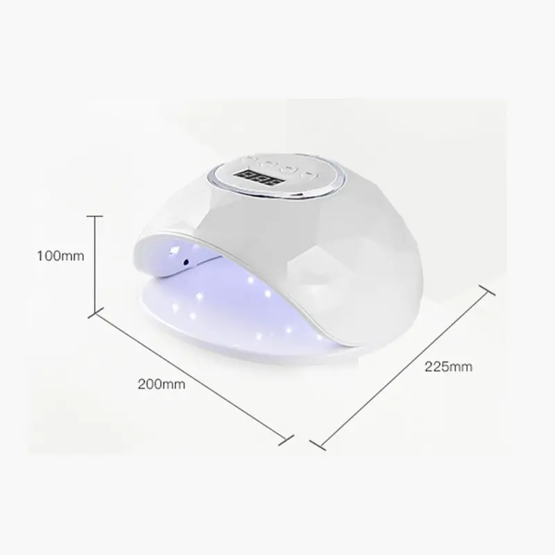 

72W UV 24 LED Lamp Nail Dryer Auto Sensor LCD Display Machine Manicure Gel Polish Curing 4 Timer Nail Art Tools EU/US Plug