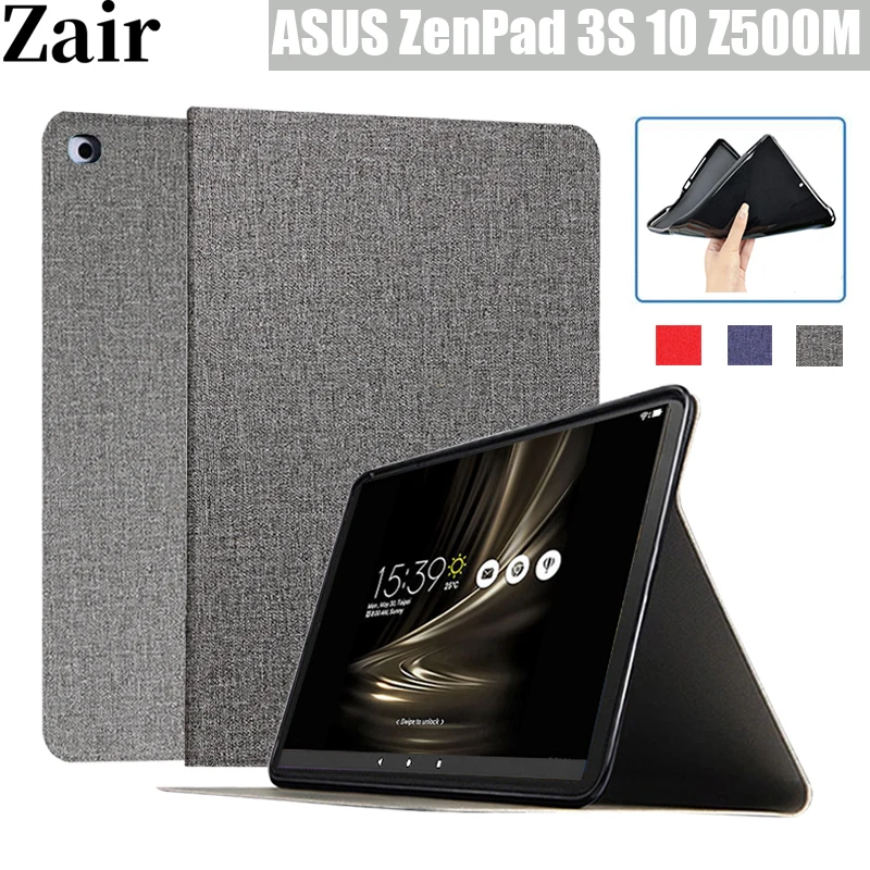 Чехол из искусственной кожи для Asus ZenPad 3 S 10 Z500KL 9 7 дюйма умный чехол-подставка Z500M