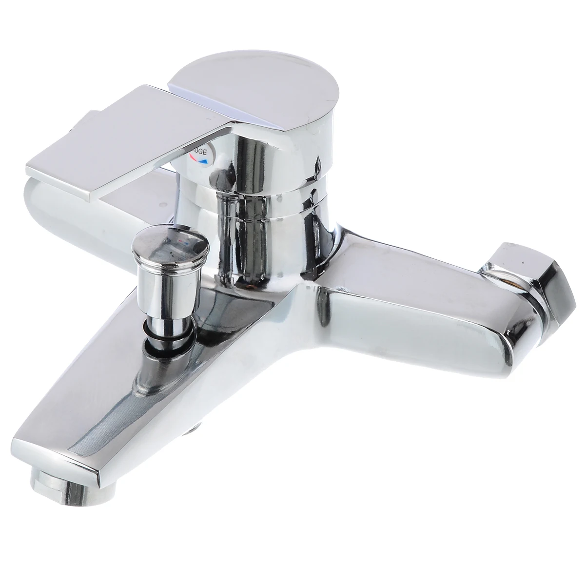 

Bath Shower Faucet Hot and Cold Faucets Wall Mounted Mixer Valve Tap Faucet Zinc Alloy Chrome Bathroom Faucets Hardware