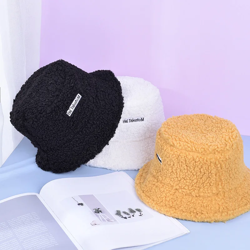 

Wool Fashion Women's Hat Solid Color Temperament Lovely Sweet Creative Warm Autumn and Winter Cold Proof Hat