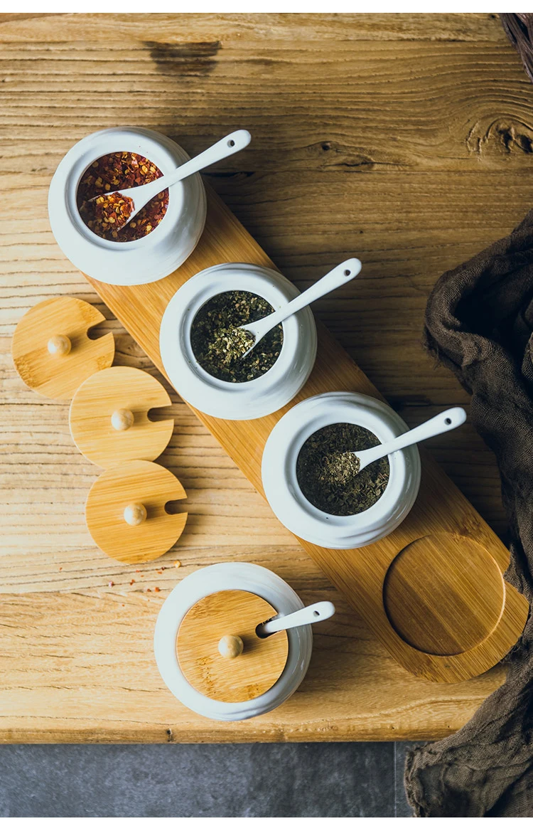 Стекло Rock дизайн сахарница Кухня набор с керамическим покрытием для соли и