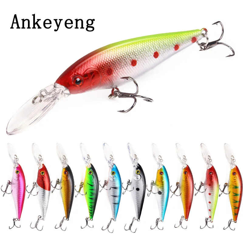 Ankeyeng 1 шт. блесна Рыболовная Приманка 11 см/10 gHard на щуку приманка для рыбалки